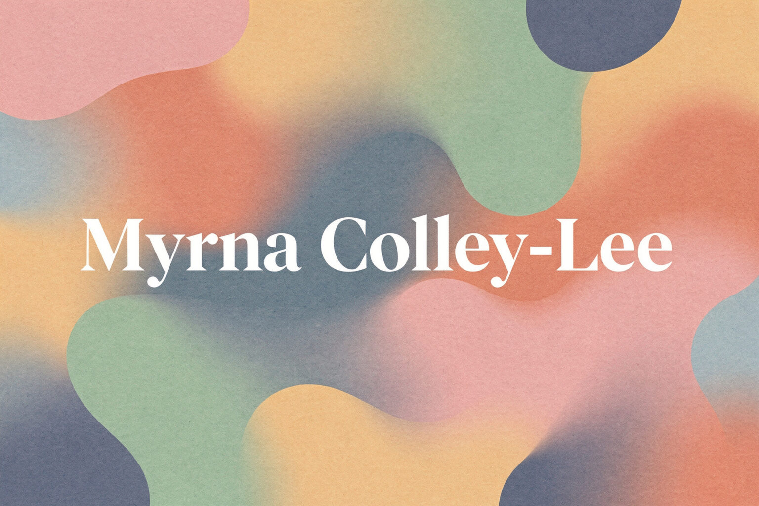 Myrna Colley Lee
