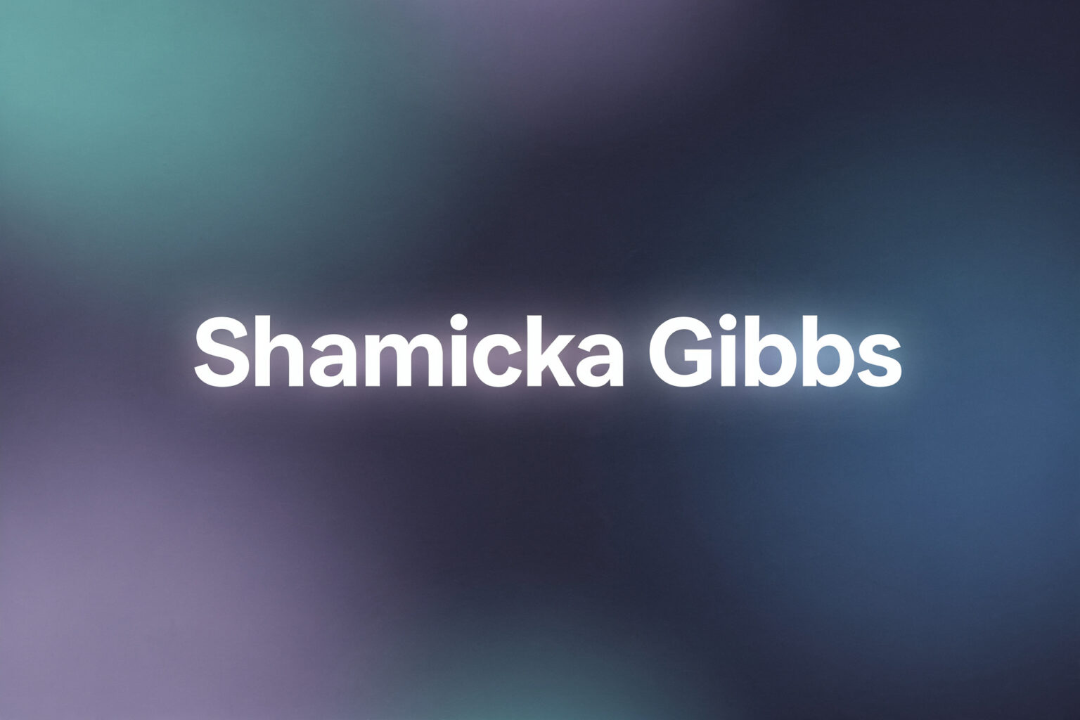 Shamicka Gibbs