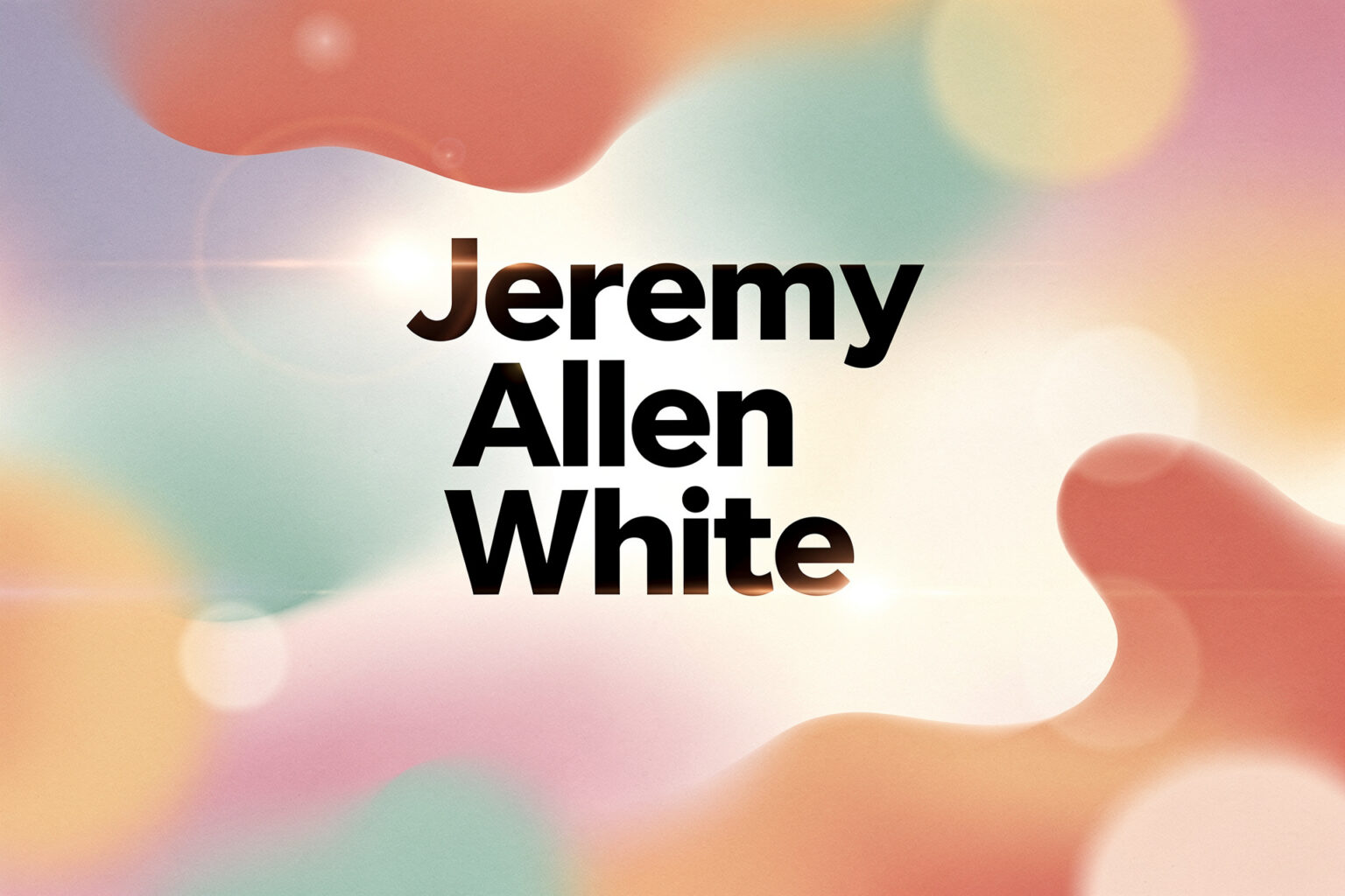 Jeremy Allen White