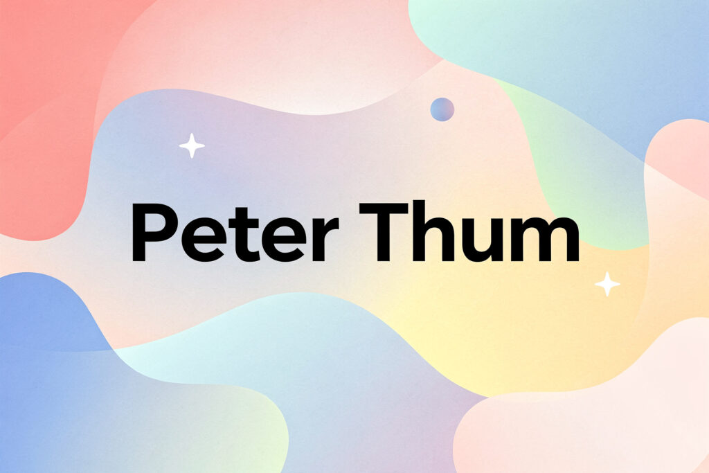 Peter Thum - Biowikijungle: Celebrity Bios, Age, Height & Net Worth Peter Thum