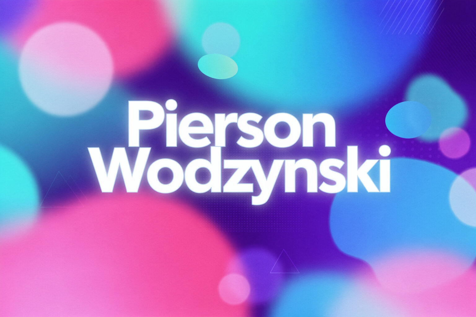 Pierson Wodzynski